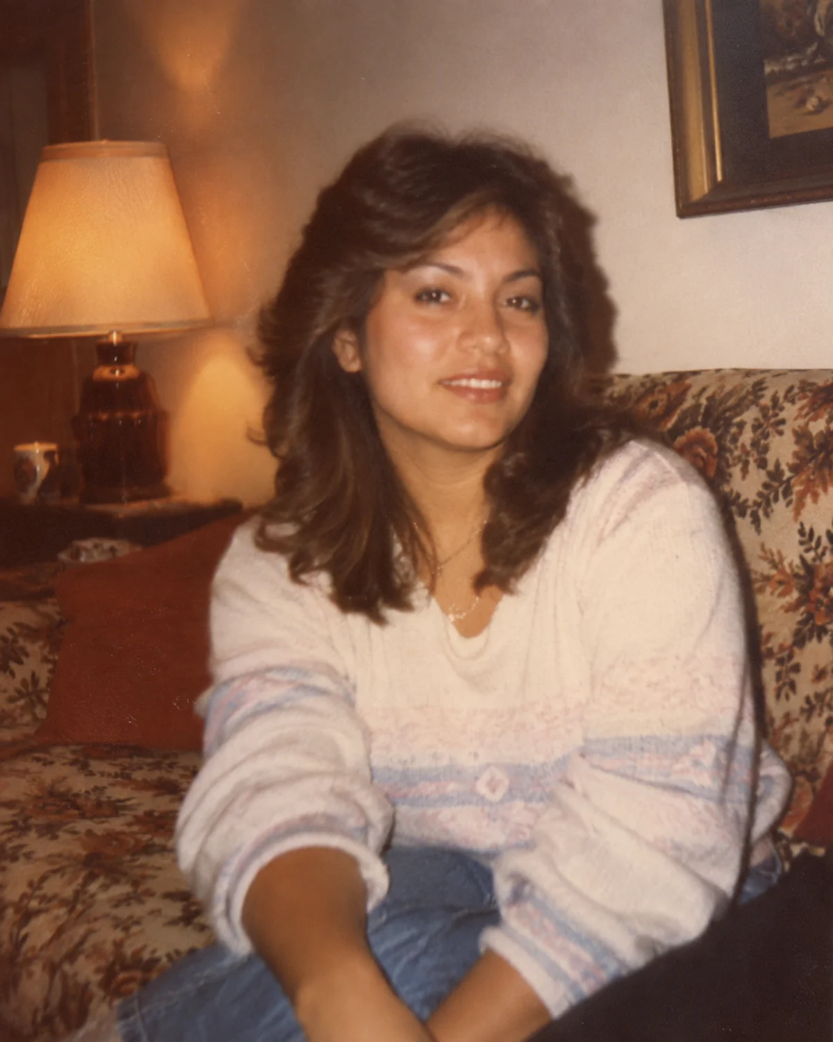 1980s family album AI photo prompt example